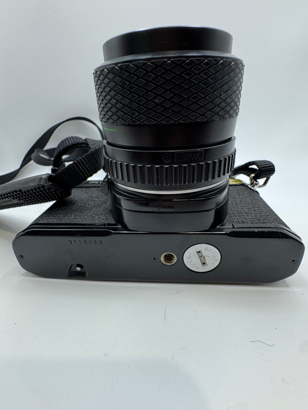 Pentax MV 35mm Film Camera with Profile Zoom 35–70mm Lens