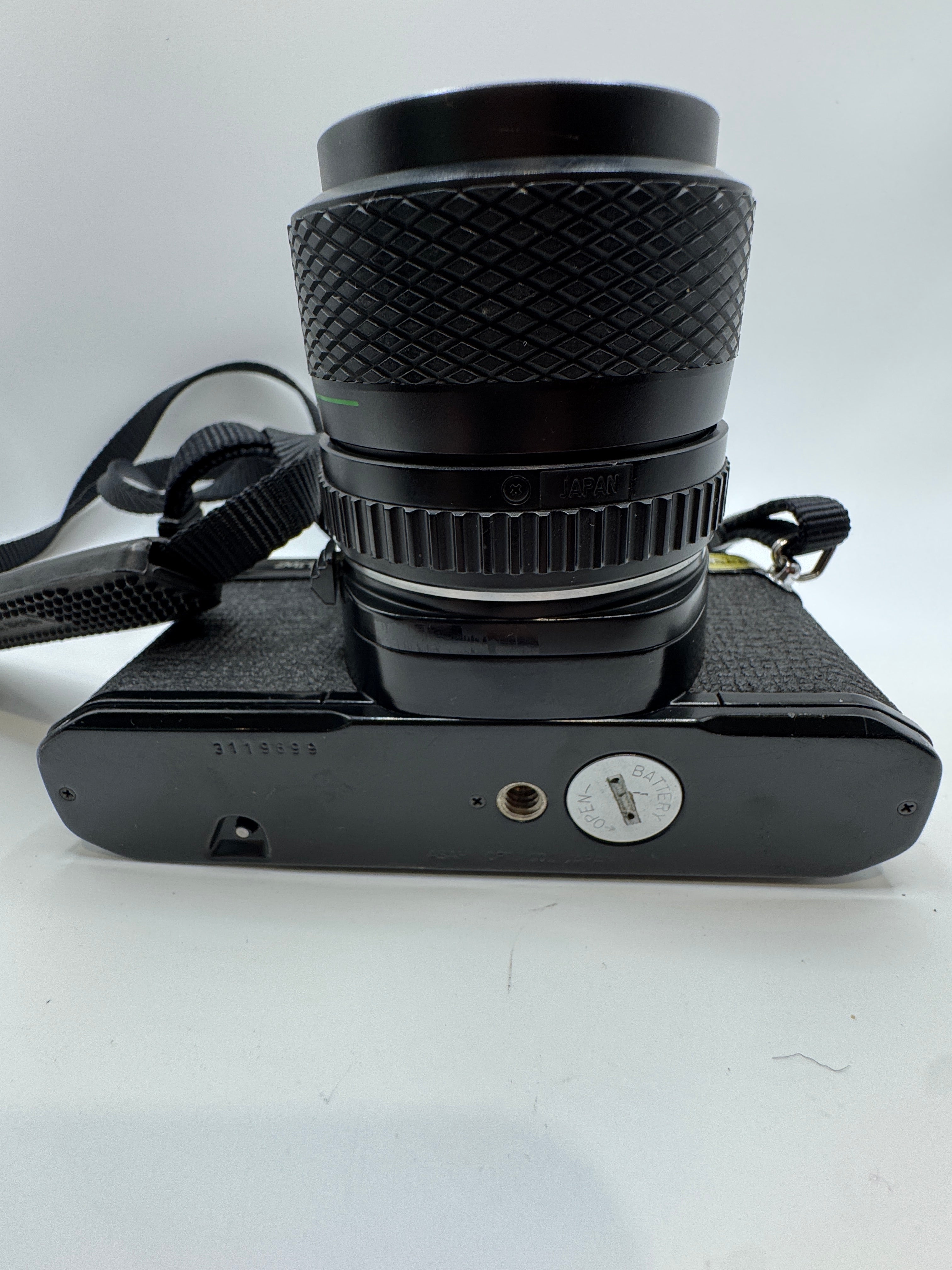 Pentax MV 35mm Film Camera with Profile Zoom 35–70mm Lens