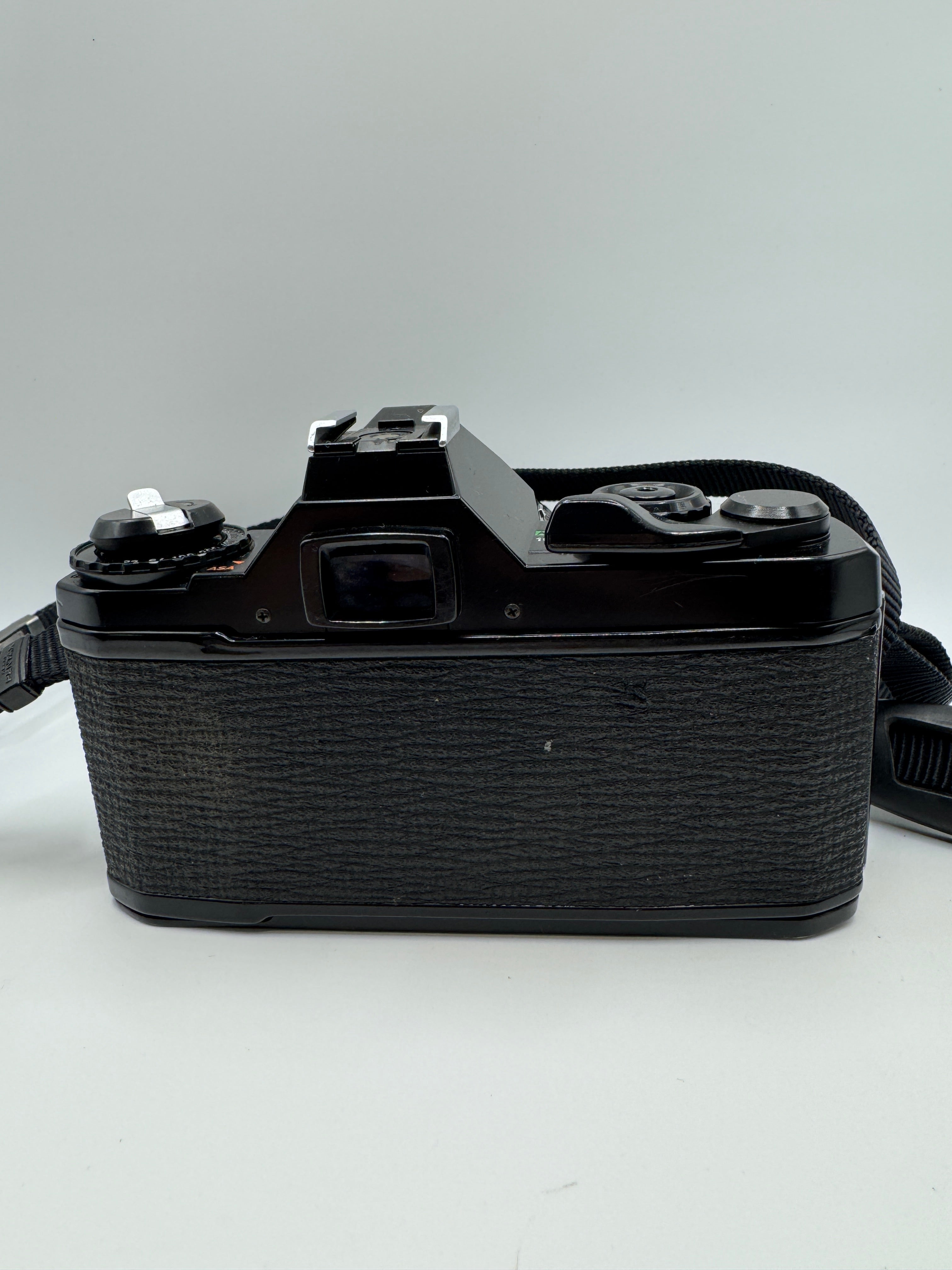 Pentax MV 35mm Film Camera with Profile Zoom 35–70mm Lens
