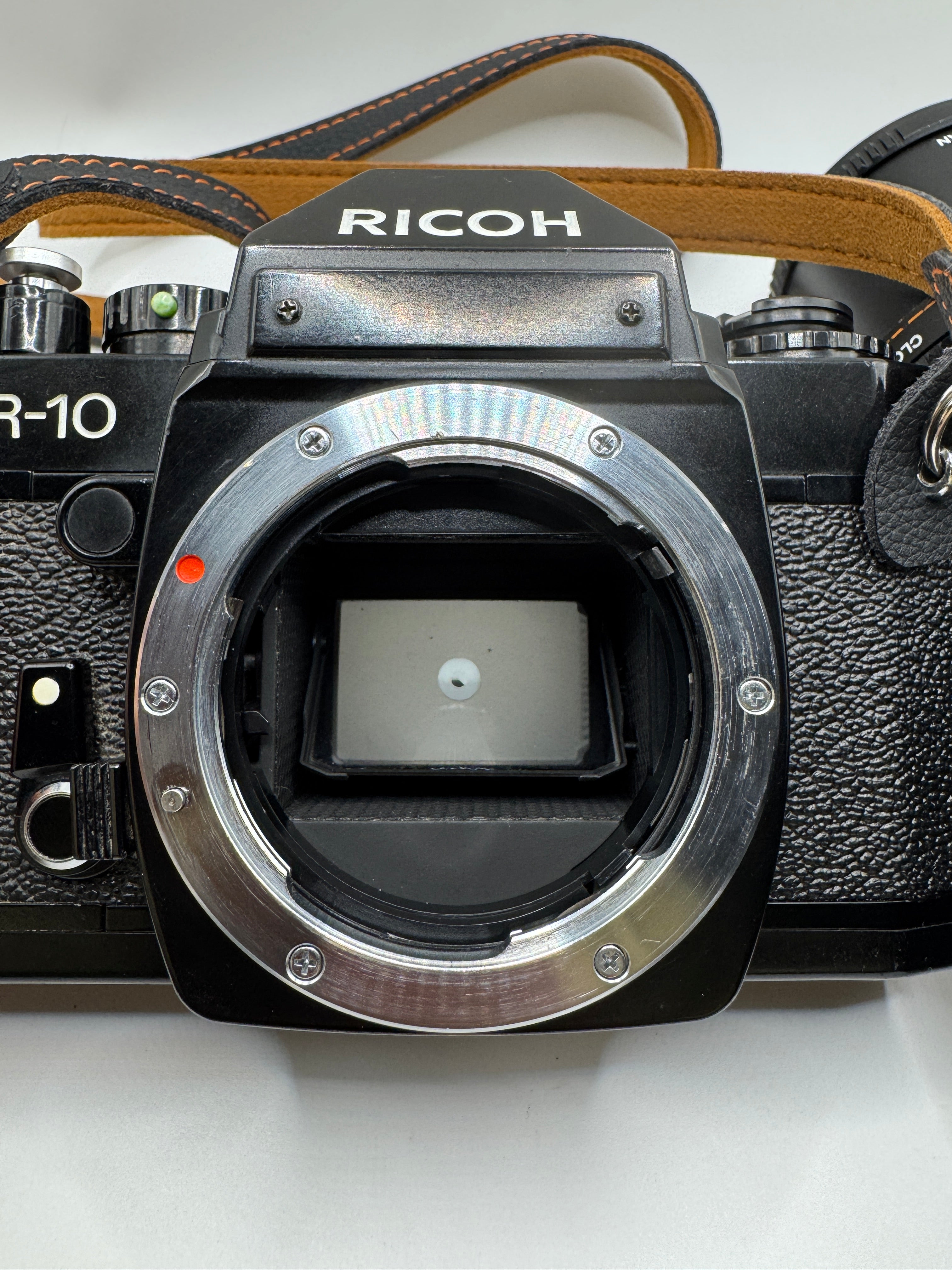 Ricoh KR-10 35mm Film Camera + Paragon 80–200mm f/3.8 Zoom Lens Fully Tested | Very Good Condition | Ready to Shoot