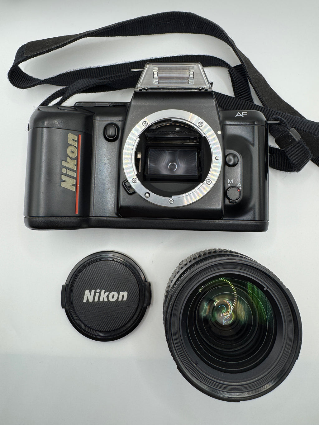 Nikon F-401 35mm Film Camera with AF Nikkor Zoom Lens