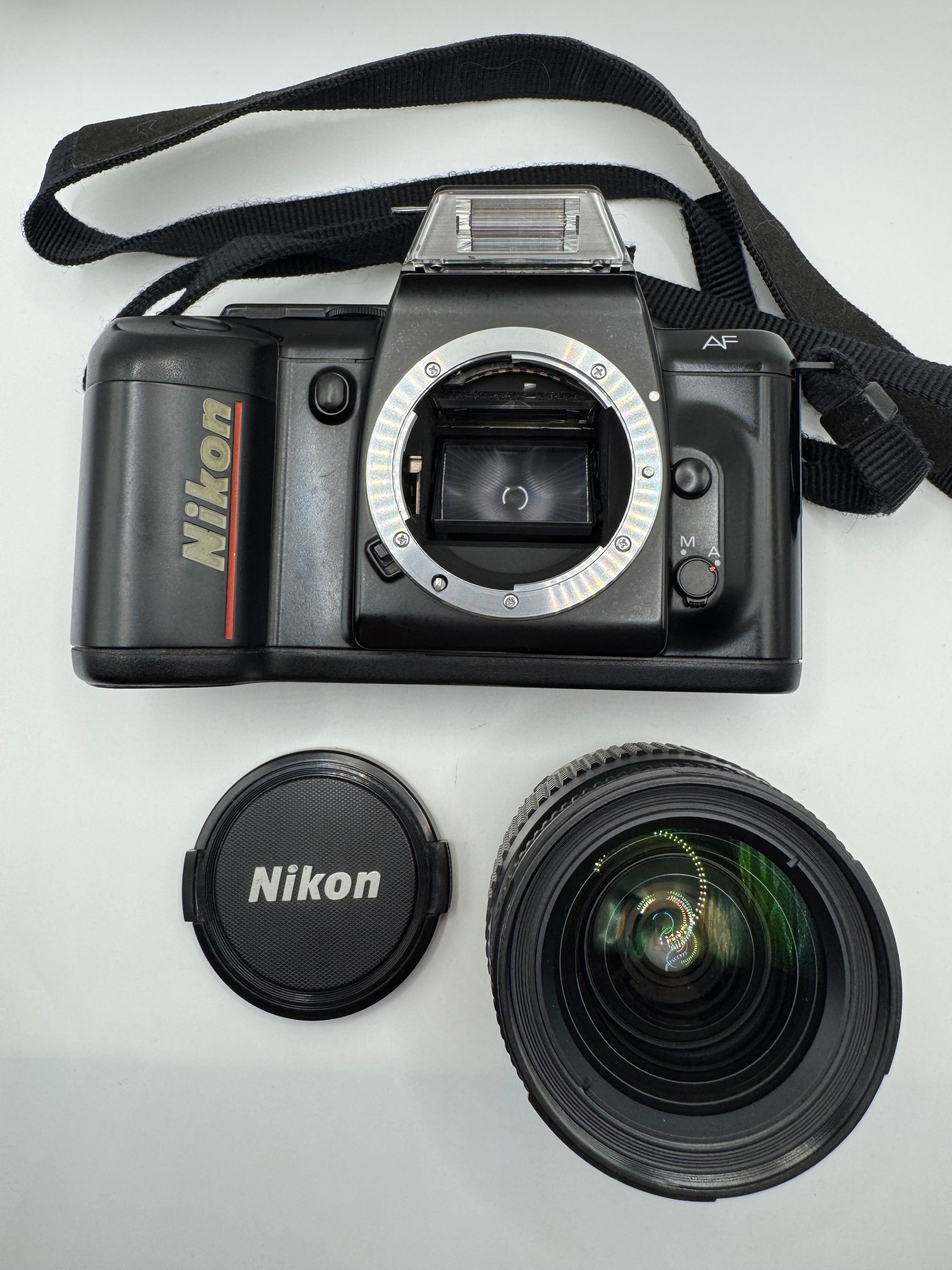 Nikon F-401 35mm Film Camera with AF Nikkor Zoom Lens