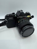Pentax MV 35mm Film Camera with Profile Zoom 35–70mm Lens