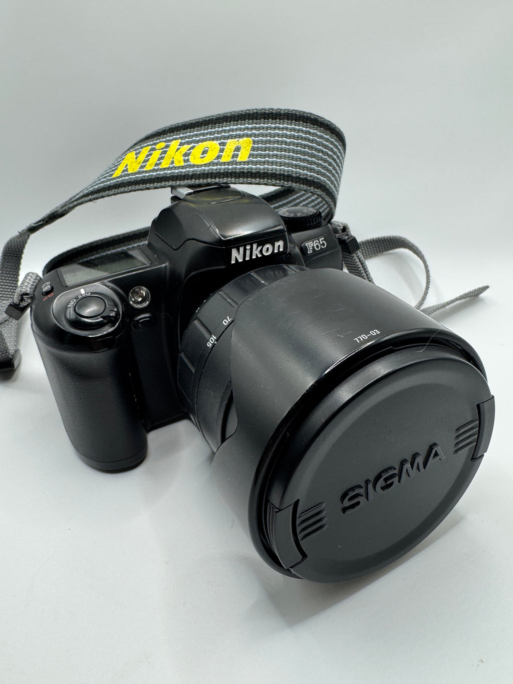 Nikon F65 with Sigma 28-105mm Lens