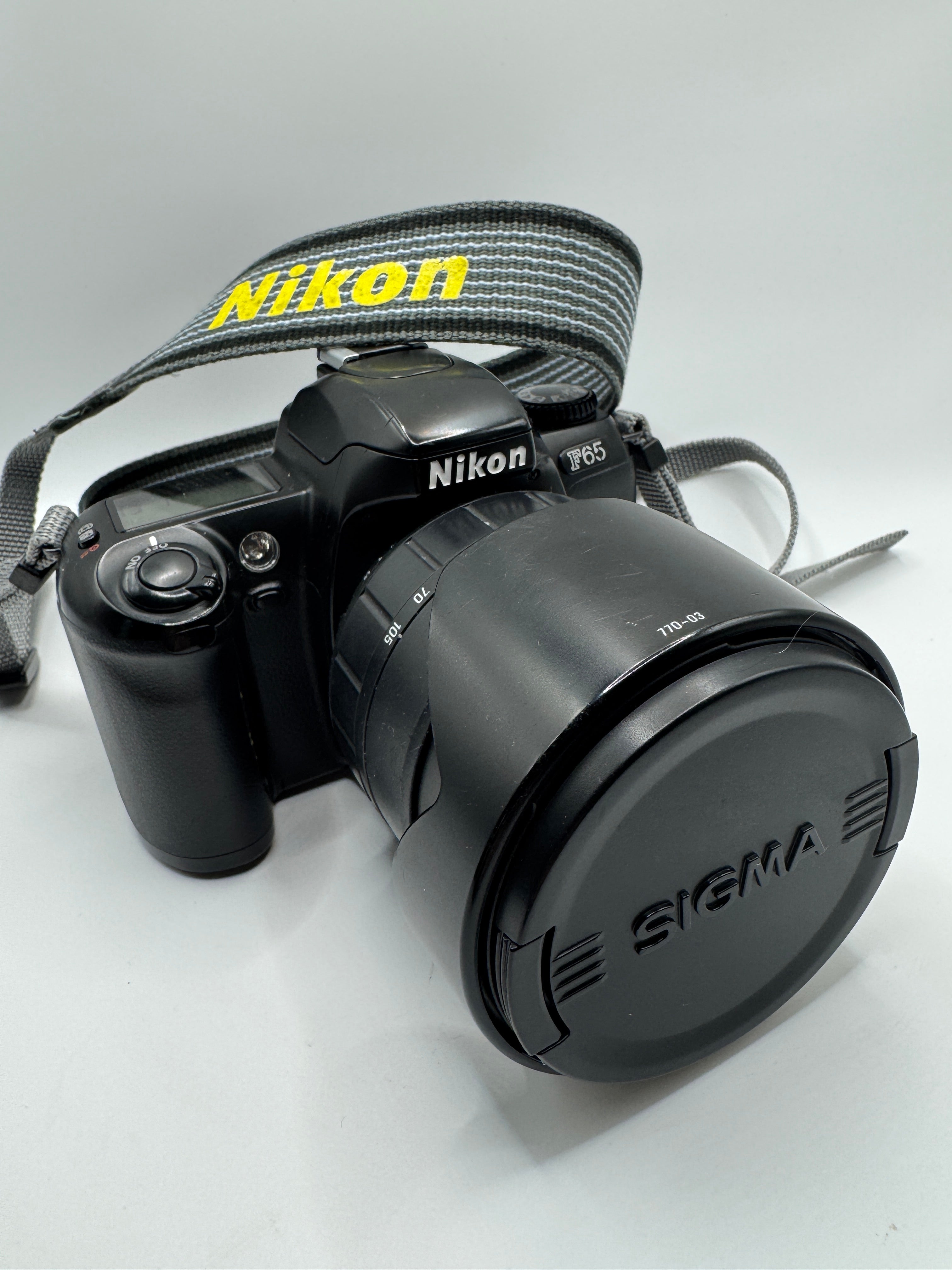 Nikon F65 with Sigma 28-105mm Lens