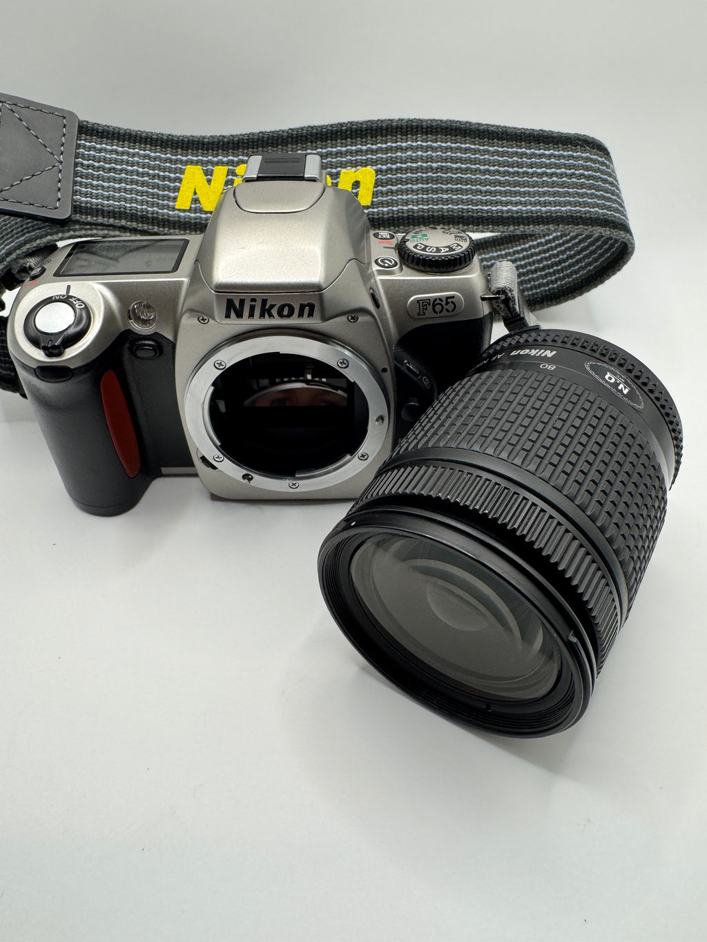 Nikon F65 (N65) 35mm Film Camera + Nikon 28–80mm Zoom Lens
Fully Tested | Excellent Condition | Ready to Shoot