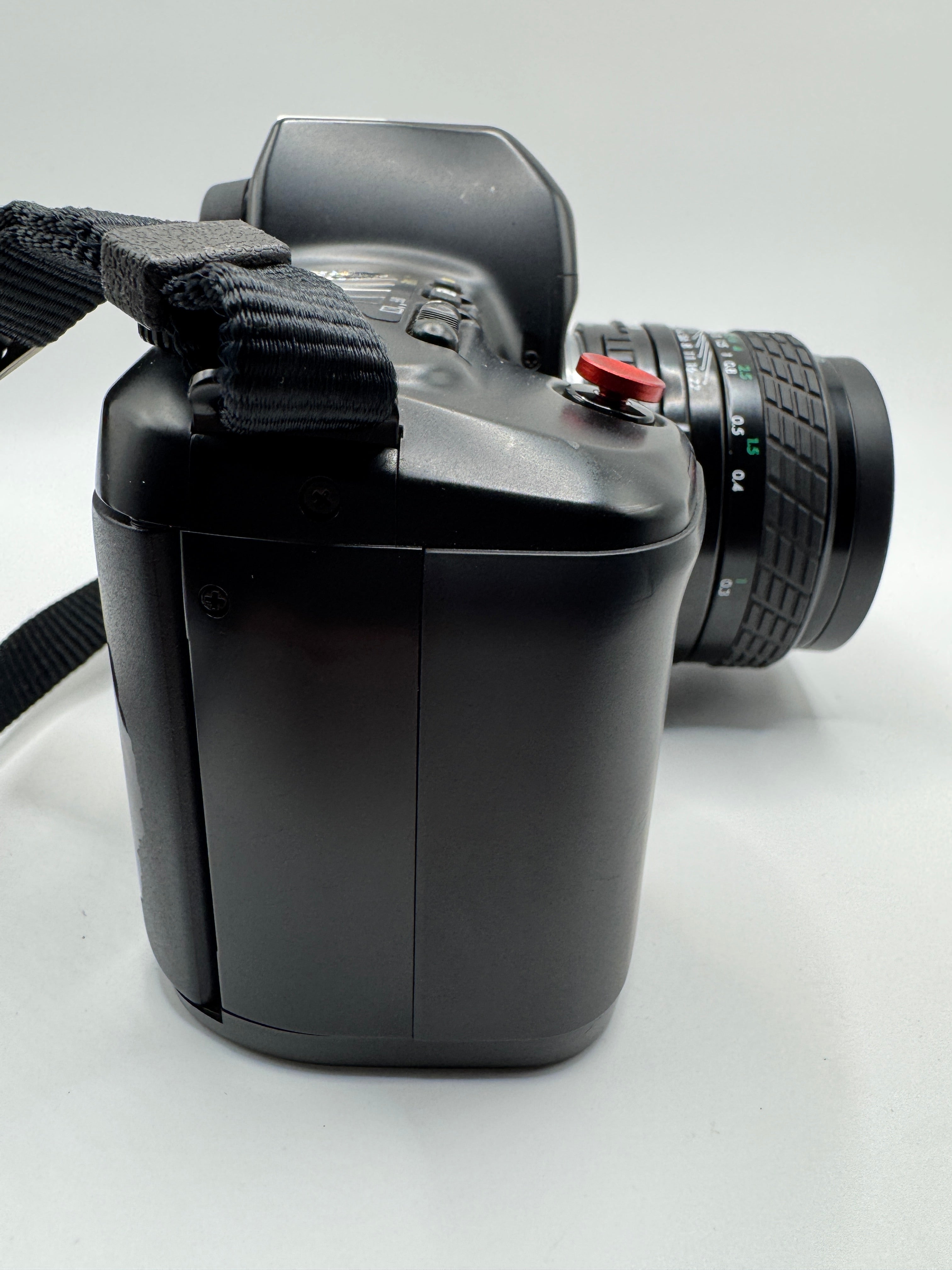 Nikon F-601M 35mm Film Camera with Sigma Mini-Wide II 28mm f/2.8 Macro Lens