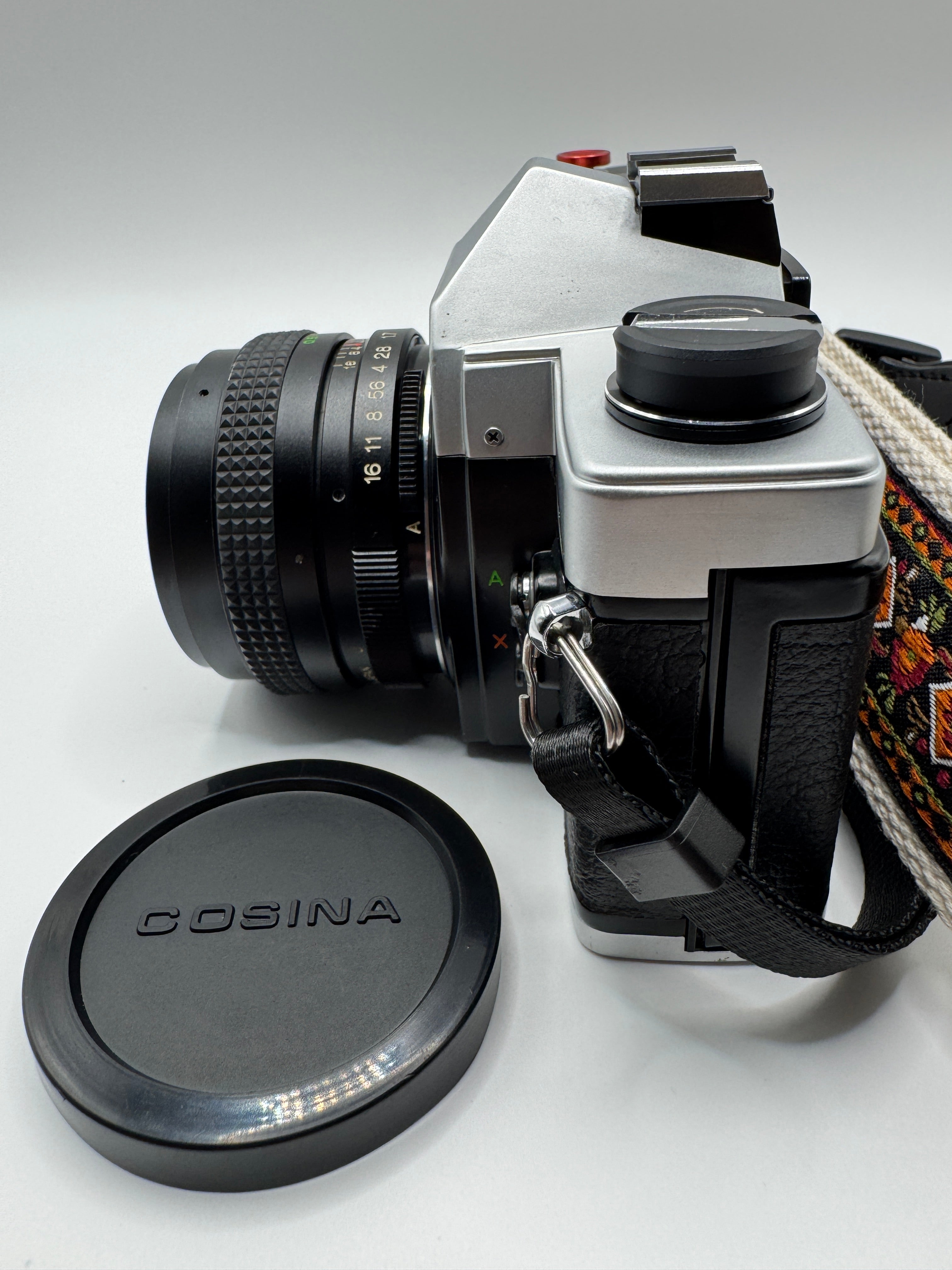 Cosina CSR 35mm Film Camera + 50mm f/1.7 Lens
Fully Tested | Excellent Condition | Ready to Shoot