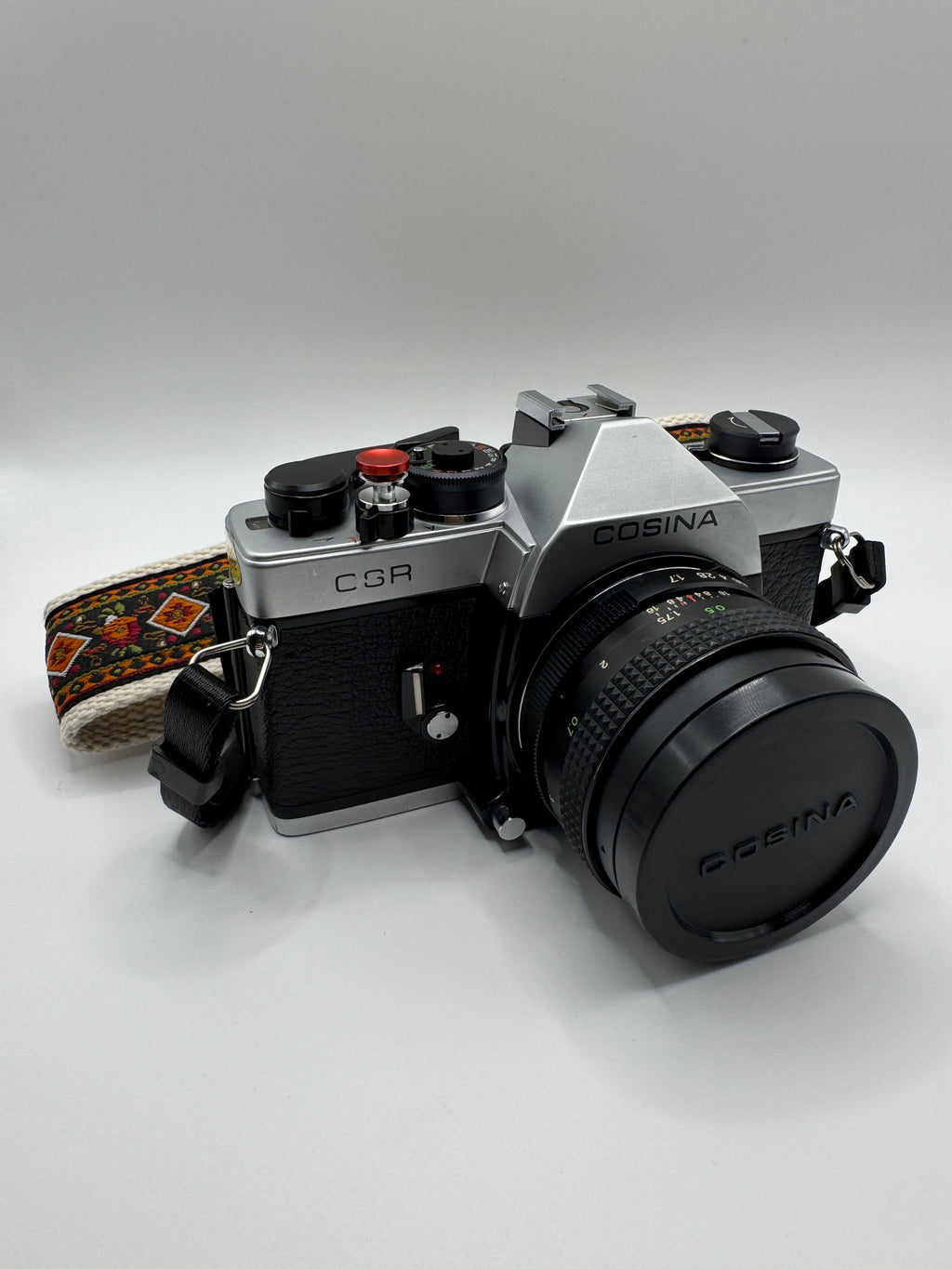 Cosina CSR 35mm Film Camera + 50mm f/1.7 Lens
Fully Tested | Excellent Condition | Ready to Shoot