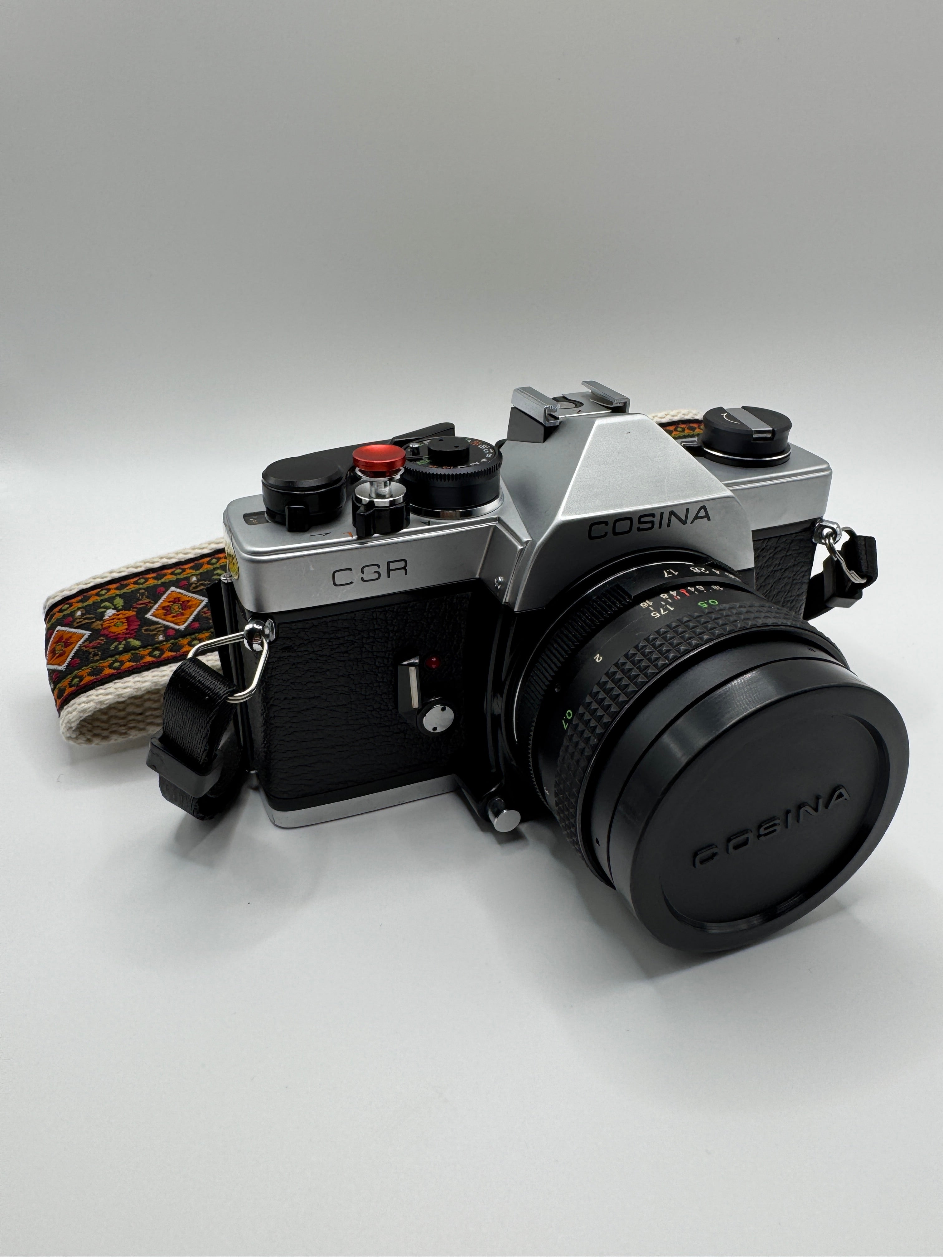 Cosina CSR 35mm Film Camera + 50mm f/1.7 Lens
Fully Tested | Excellent Condition | Ready to Shoot