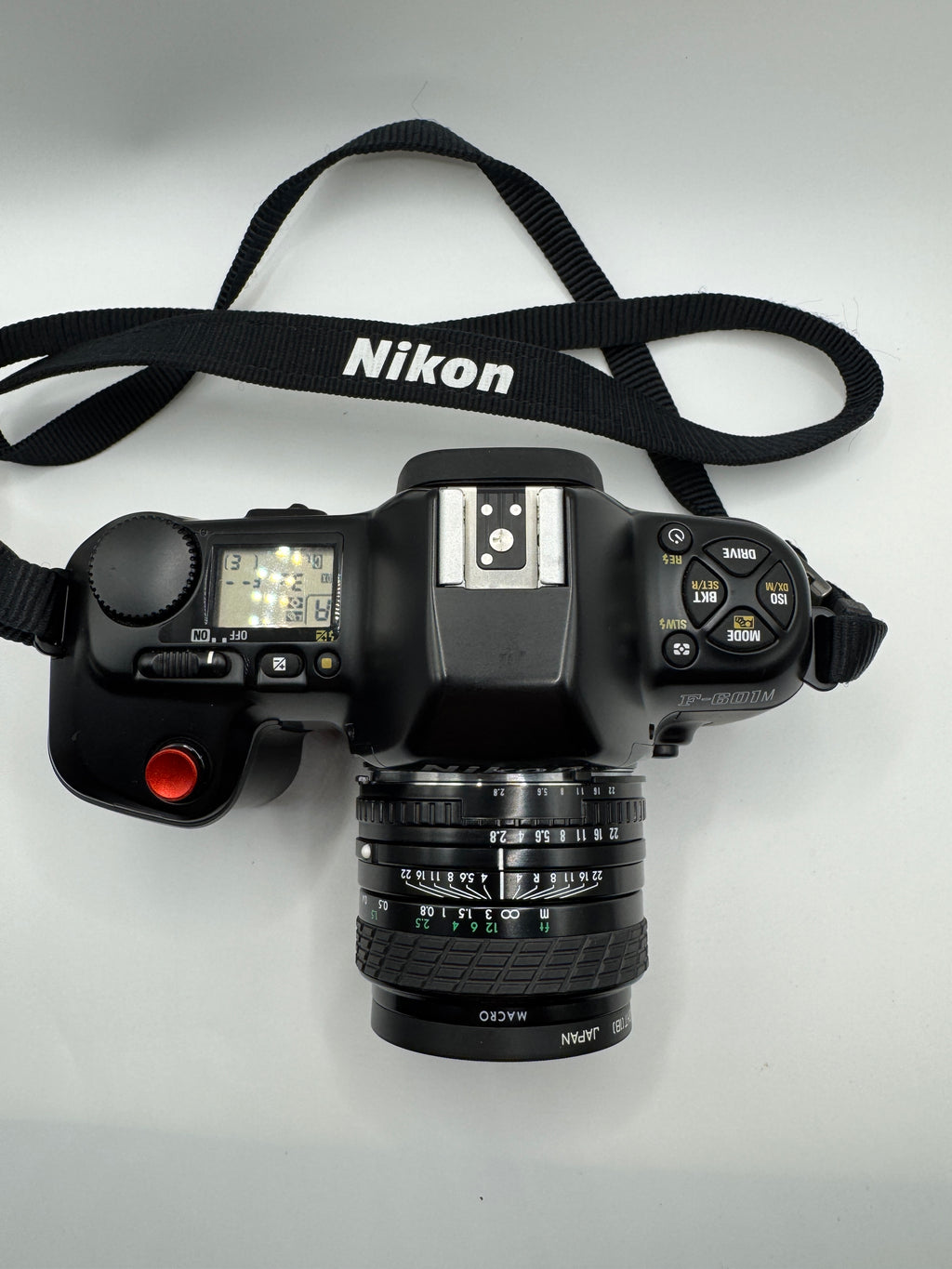 Nikon F-601M 35mm Film Camera with Sigma Mini-Wide II 28mm f/2.8 Macro Lens
