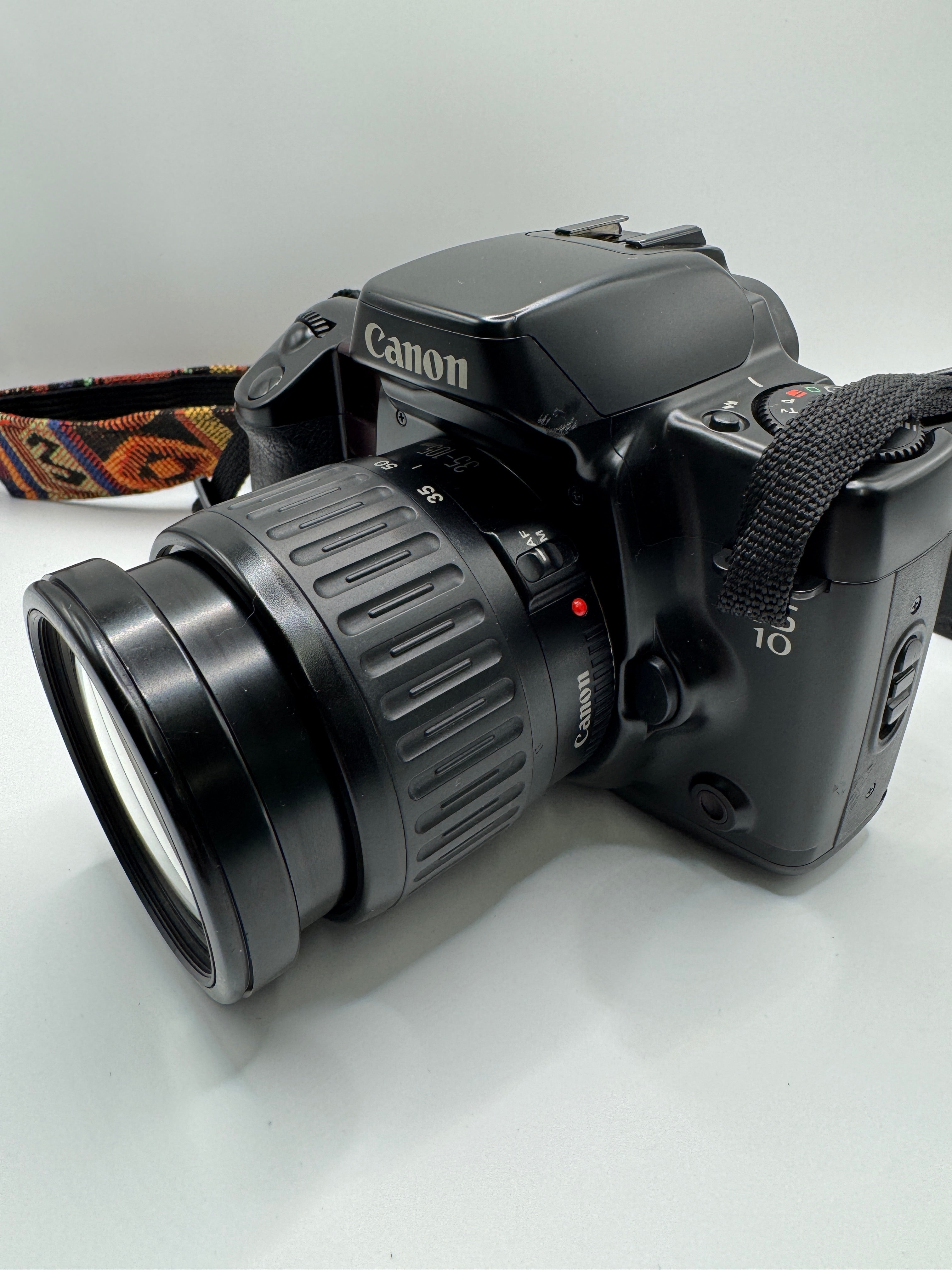 Canon EOS 10 35mm Film Camera + Canon EF 35–105mm Zoom Lens Fully Tested | Fresh Batteries Included | Excellent Condition | Ready to Shoot