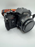 Ricoh KR-10 Super 35mm Film Camera + Rikenon 50mm f/2 Lens
Fully Tested | Excellent Condition | Ready to Shoot