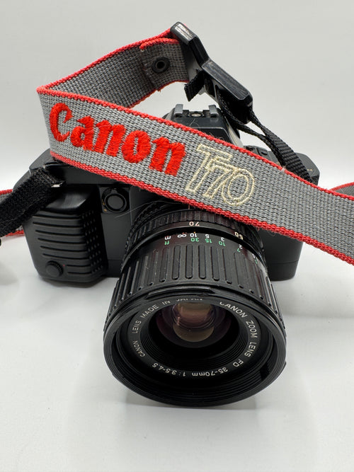 Canon T70 European Camera of the Year Edition with Canon FD 35-70mm Lens