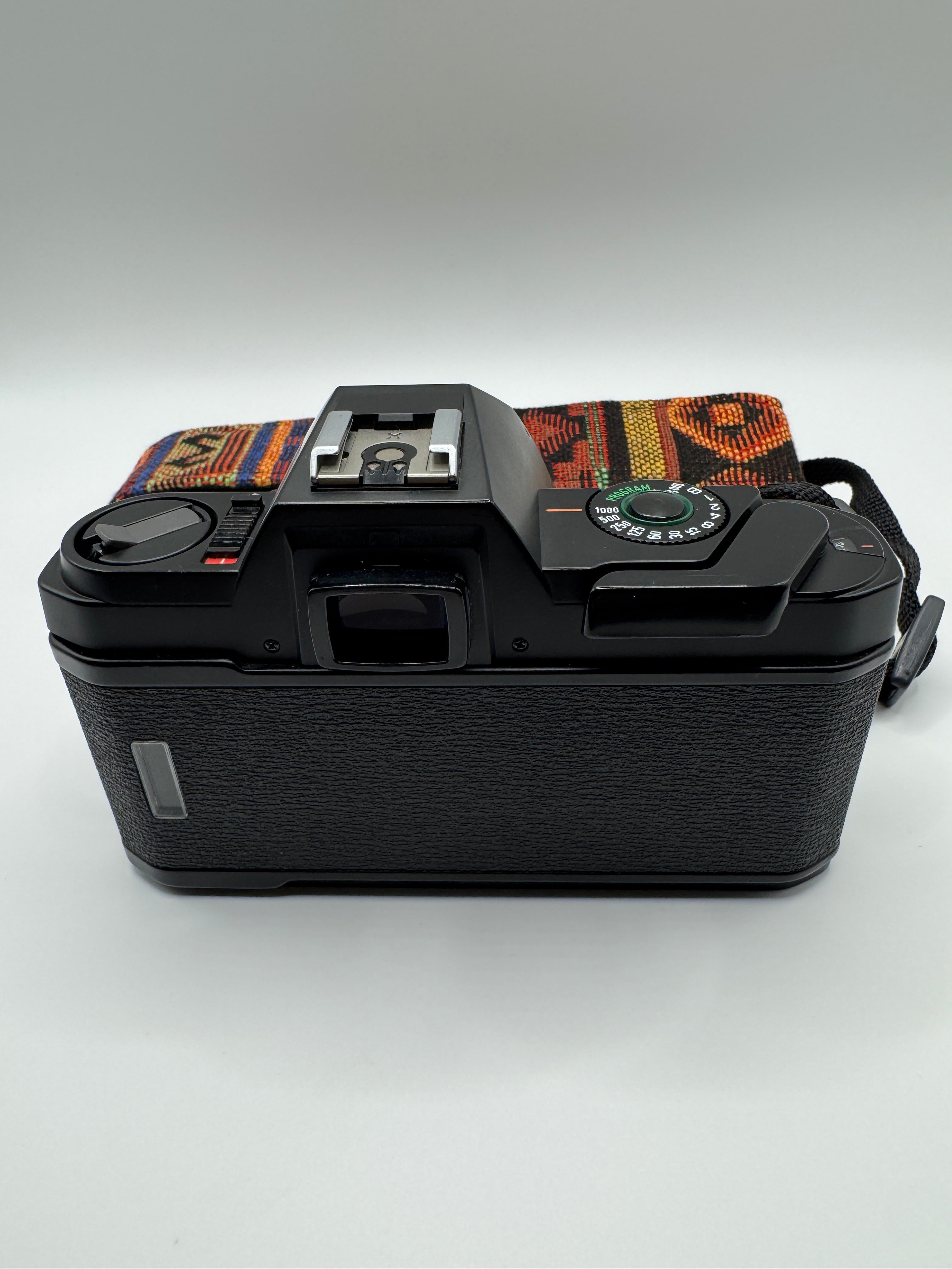 Pentax P30 35mm Film Camera + SMC Pentax-A 50mm f/1.7 Lens
Fully Tested | Very Good Condition | Ready to Shoot
