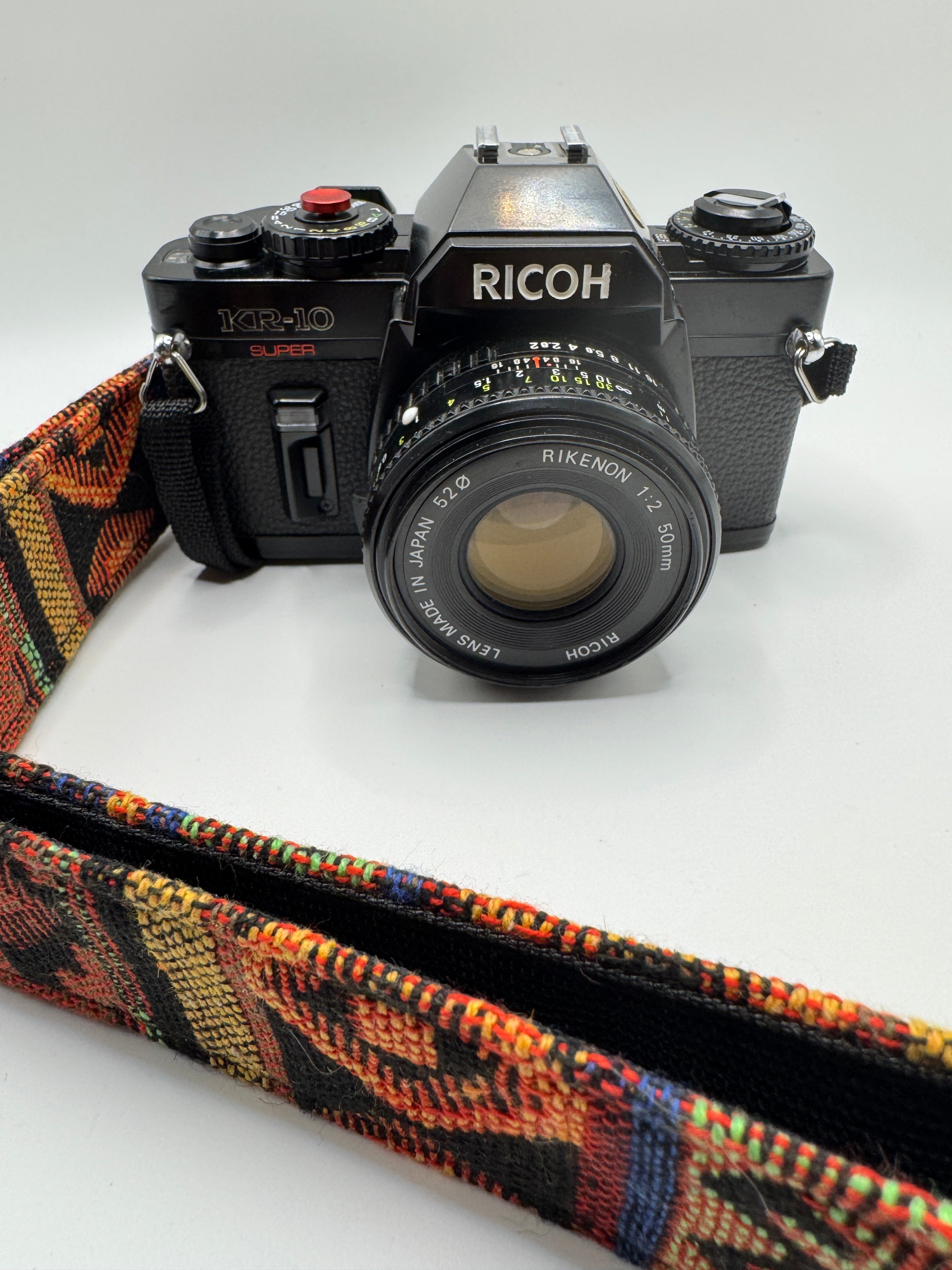 Ricoh KR-10 Super 35mm Film Camera + Rikenon 50mm f/2 Lens
Fully Tested | Excellent Condition | Ready to Shoot