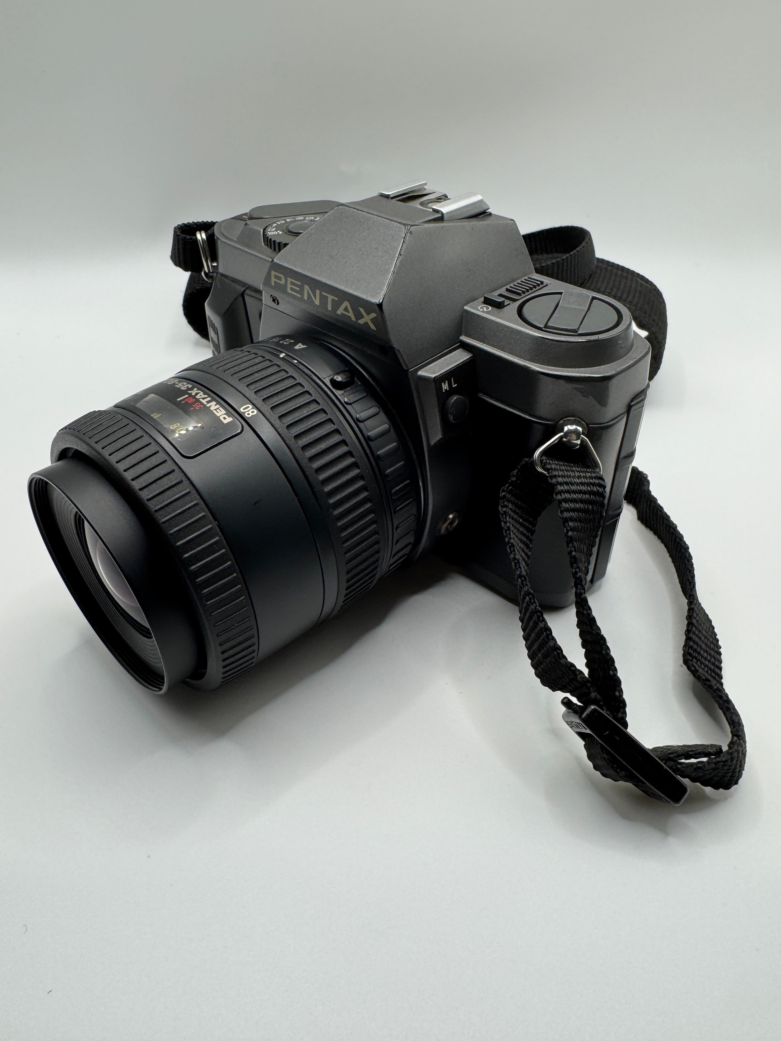 Pentax P30T 35mm Film Camera + Pentax 35–80mm f/4 Zoom Lens
Fully Tested | Excellent Condition | Ready to Shoot