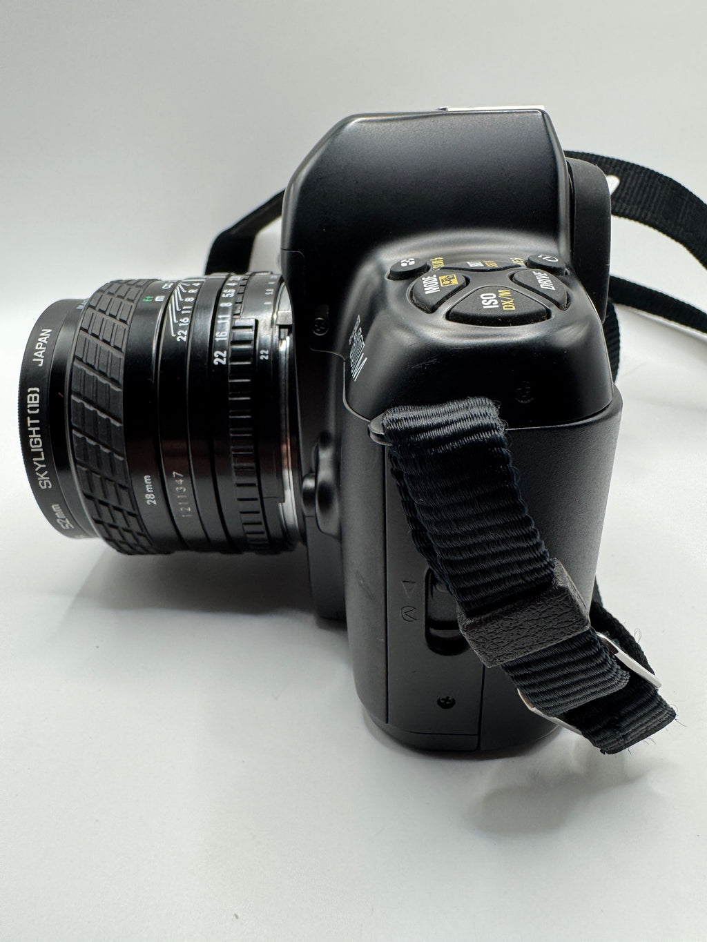 Nikon F-601M 35mm Film Camera with Sigma Mini-Wide II 28mm f/2.8 Macro Lens