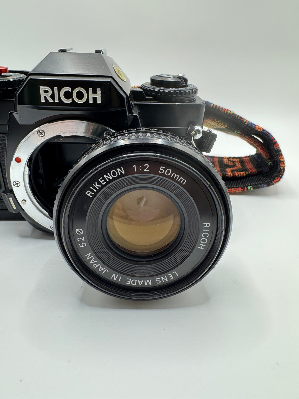 Ricoh KR-10 Super 35mm Film Camera + Rikenon 50mm f/2 Lens
Fully Tested | Excellent Condition | Ready to Shoot