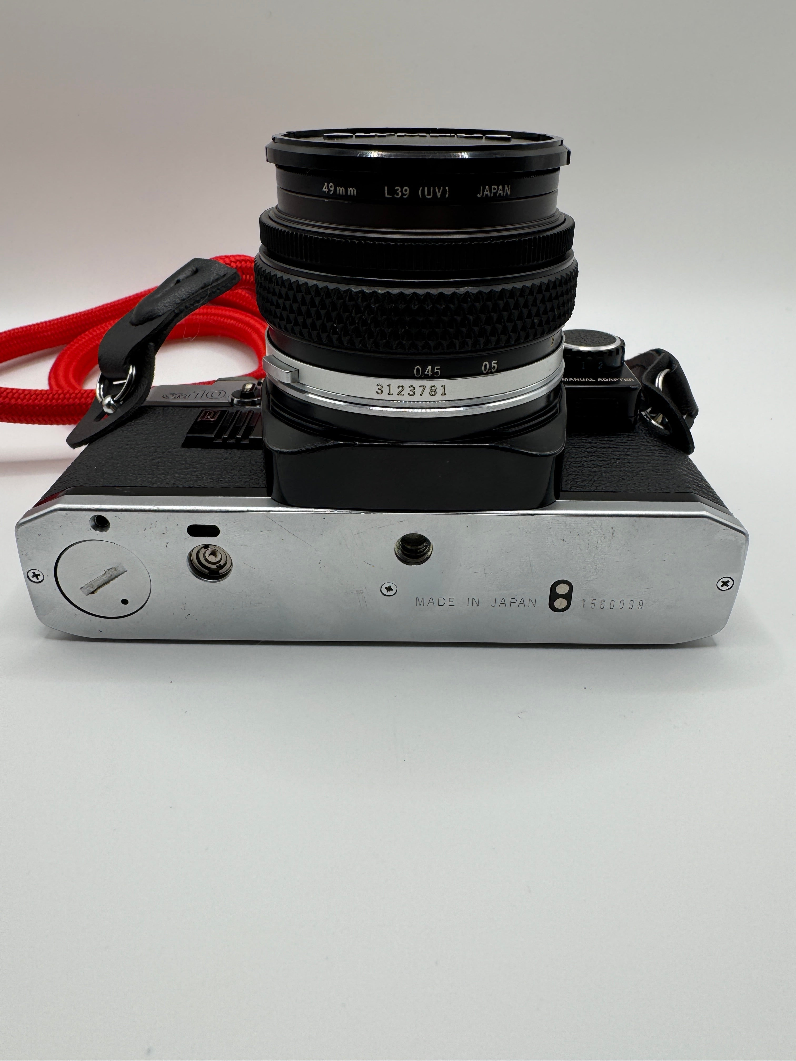 Olympus OM-10 35mm Film Camera + Zuiko Lens
Fully Tested | Excellent Condition | Ready to Shoot