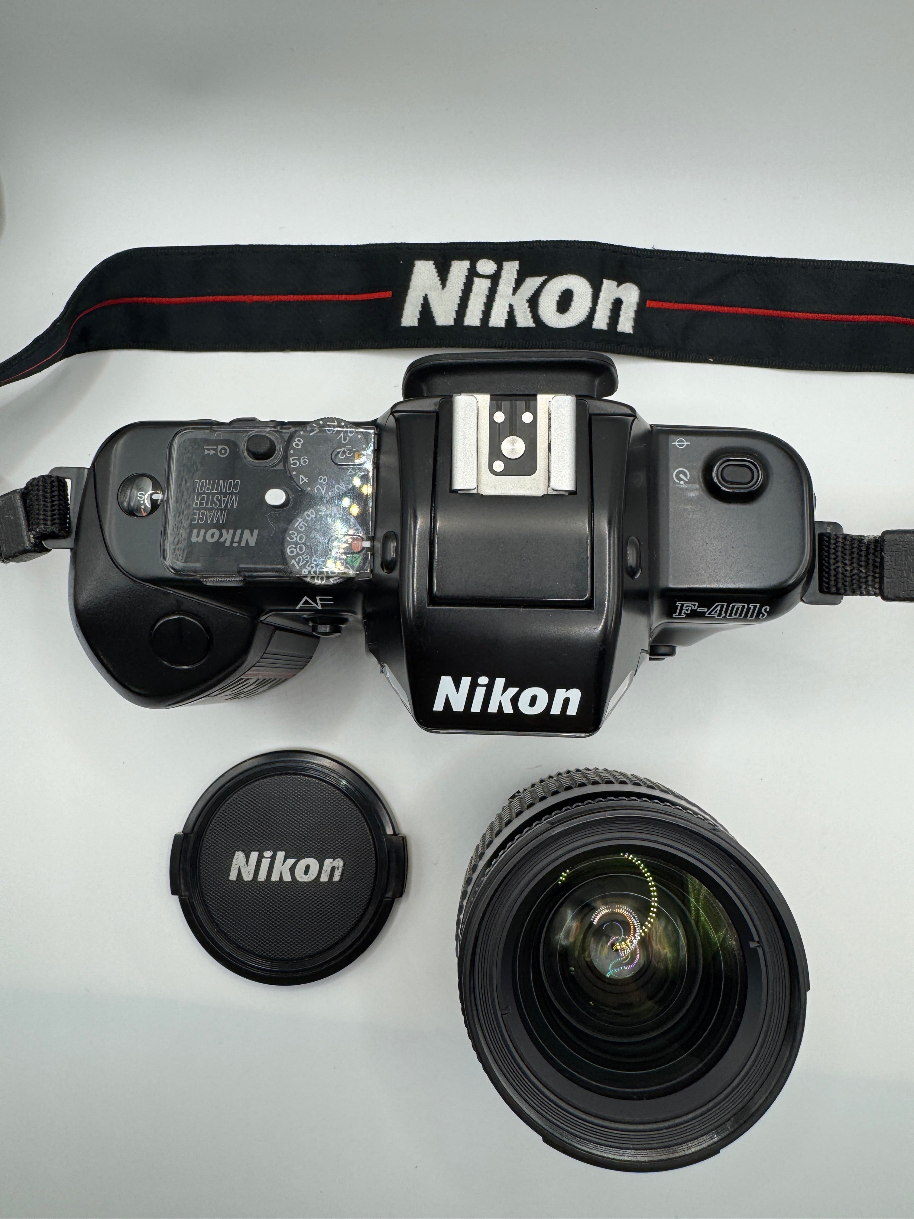 Nikon F-401s (N4004s) 35mm Film Camera + Nikon 28–80mm Zoom Lens Fully Tested | Excellent Condition | Ready to Shoot