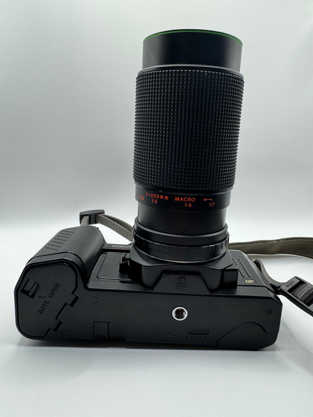 Chinon CP-7m 35mm Film Camera + Hanimex 80–200mm f/4.5 Zoom Lens Fully Tested | Excellent Condition | Ready to Shoot