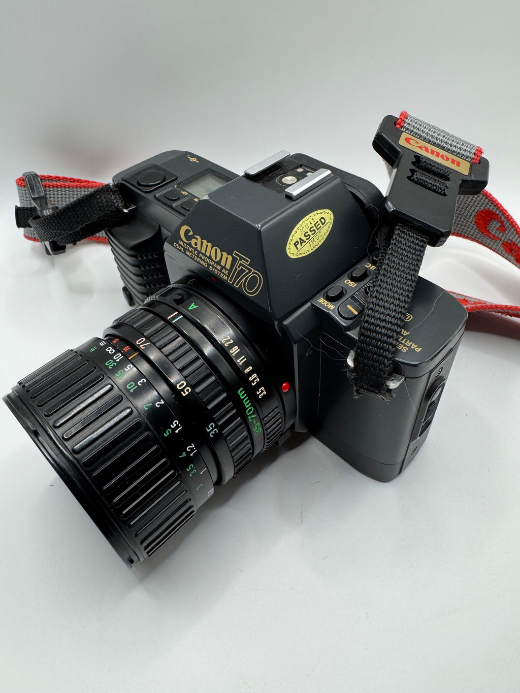 Canon T70 European Camera of the Year Edition with Canon FD 35-70mm Lens