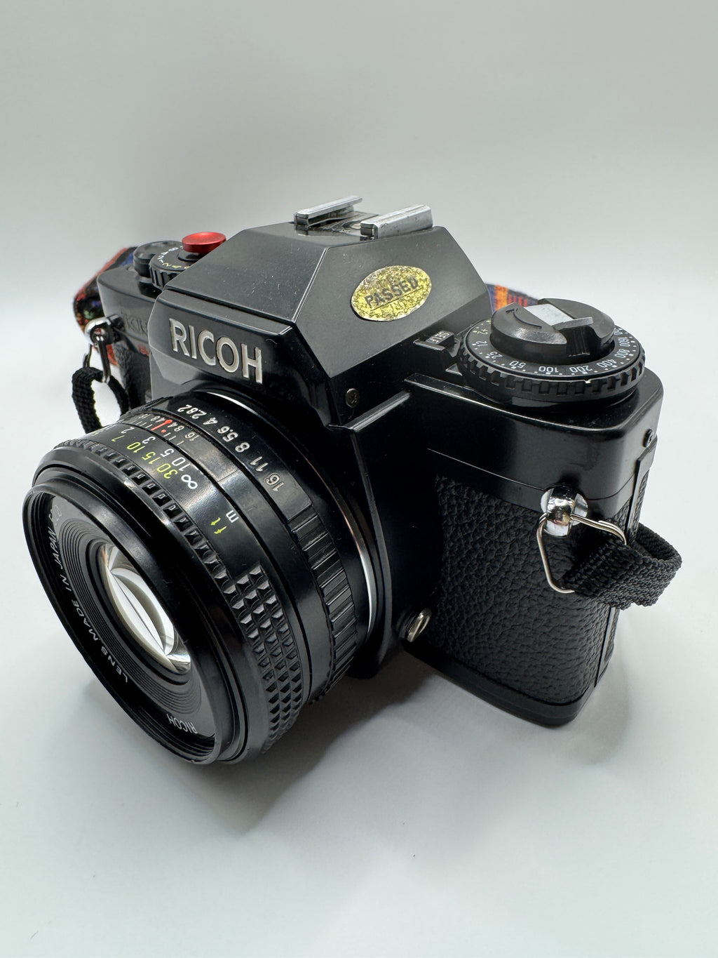 Ricoh KR-10 Super 35mm Film Camera + Rikenon 50mm f/2 Lens
Fully Tested | Excellent Condition | Ready to Shoot