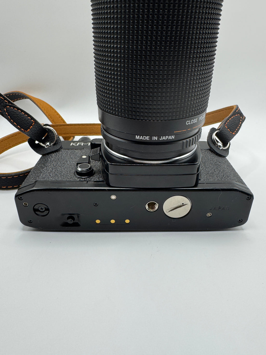 Ricoh KR-10 35mm Film Camera + Paragon 80–200mm f/3.8 Zoom Lens Fully Tested | Very Good Condition | Ready to Shoot