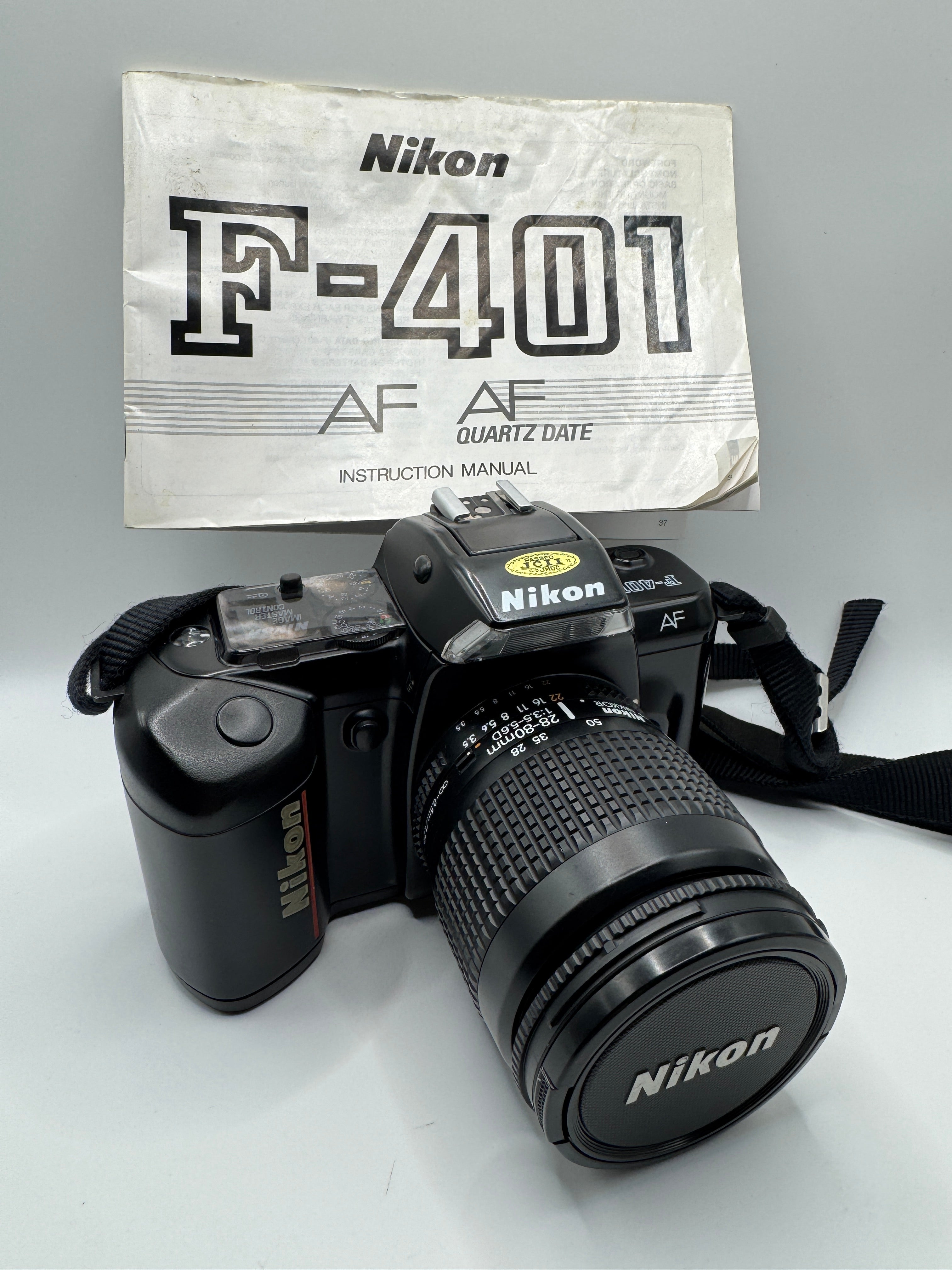 Nikon F-401 35mm Film Camera with AF Nikkor Zoom Lens