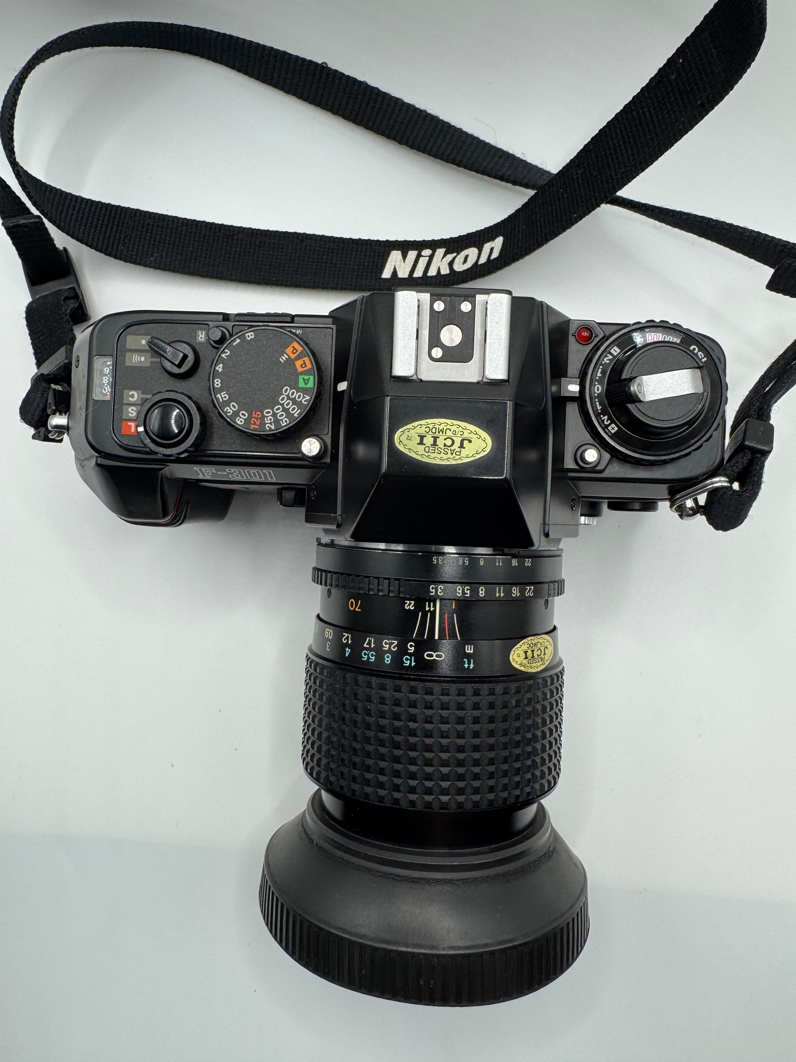 Nikon F-301 (N2000) 35mm Film Camera + Tokina 35–70mm f/3.5–4.8 Zoom Lens Fully Tested | Excellent Condition | Ready to Shoot
