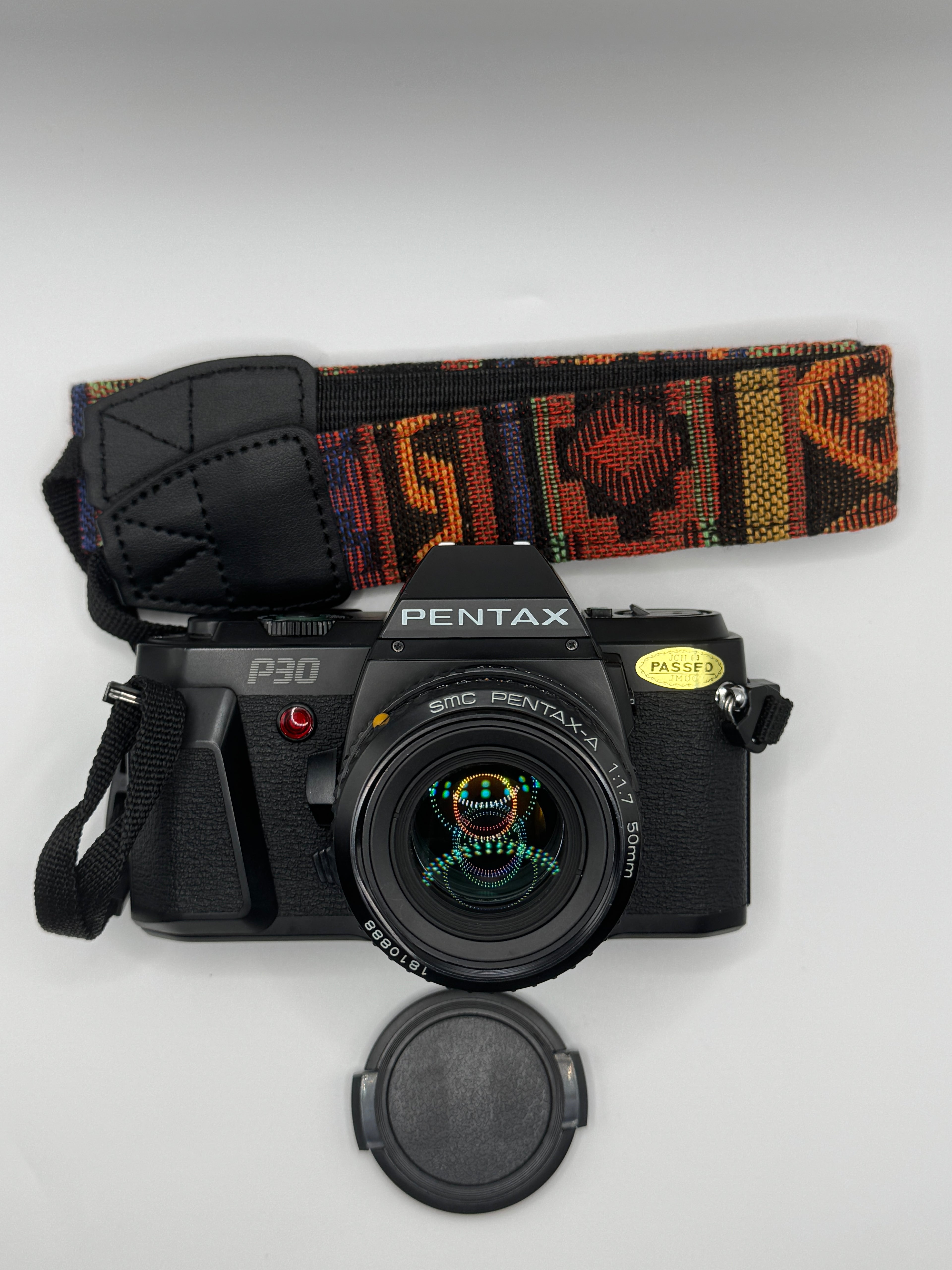 Pentax P30 35mm Film Camera + SMC Pentax-A 50mm f/1.7 Lens
Fully Tested | Very Good Condition | Ready to Shoot