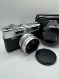 Yashica Electro 35 35mm Film Camera + Yashinon-DX 45mm f/1.7 Lens
Fully Tested | Excellent Condition | Ready to Shoot