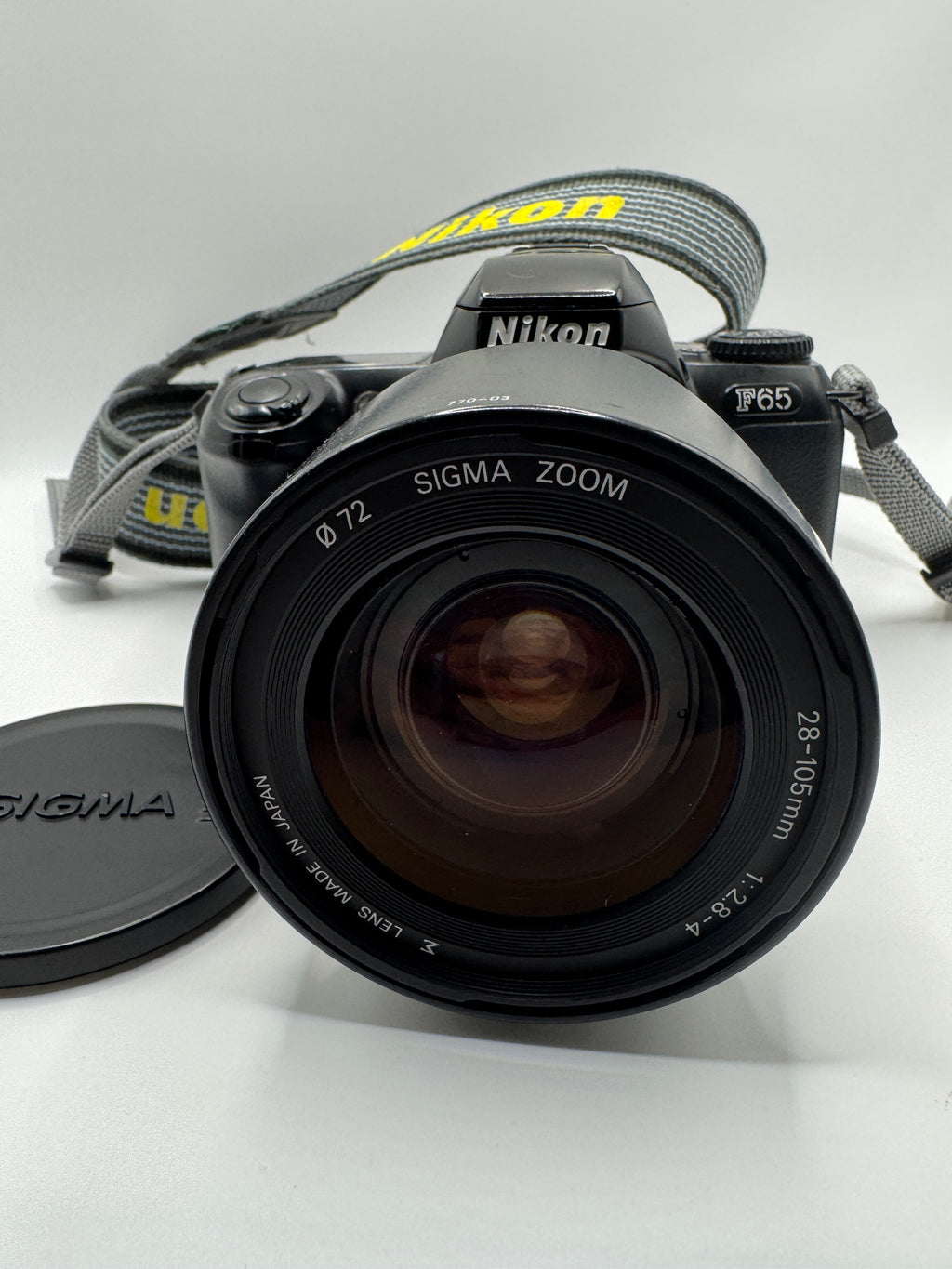 Nikon F65 with Sigma 28-105mm Lens