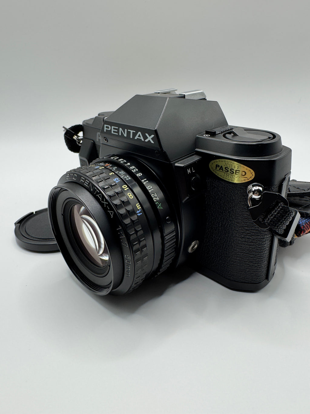 Pentax P30 35mm Film Camera + SMC Pentax-A 50mm f/1.7 Lens
Fully Tested | Very Good Condition | Ready to Shoot