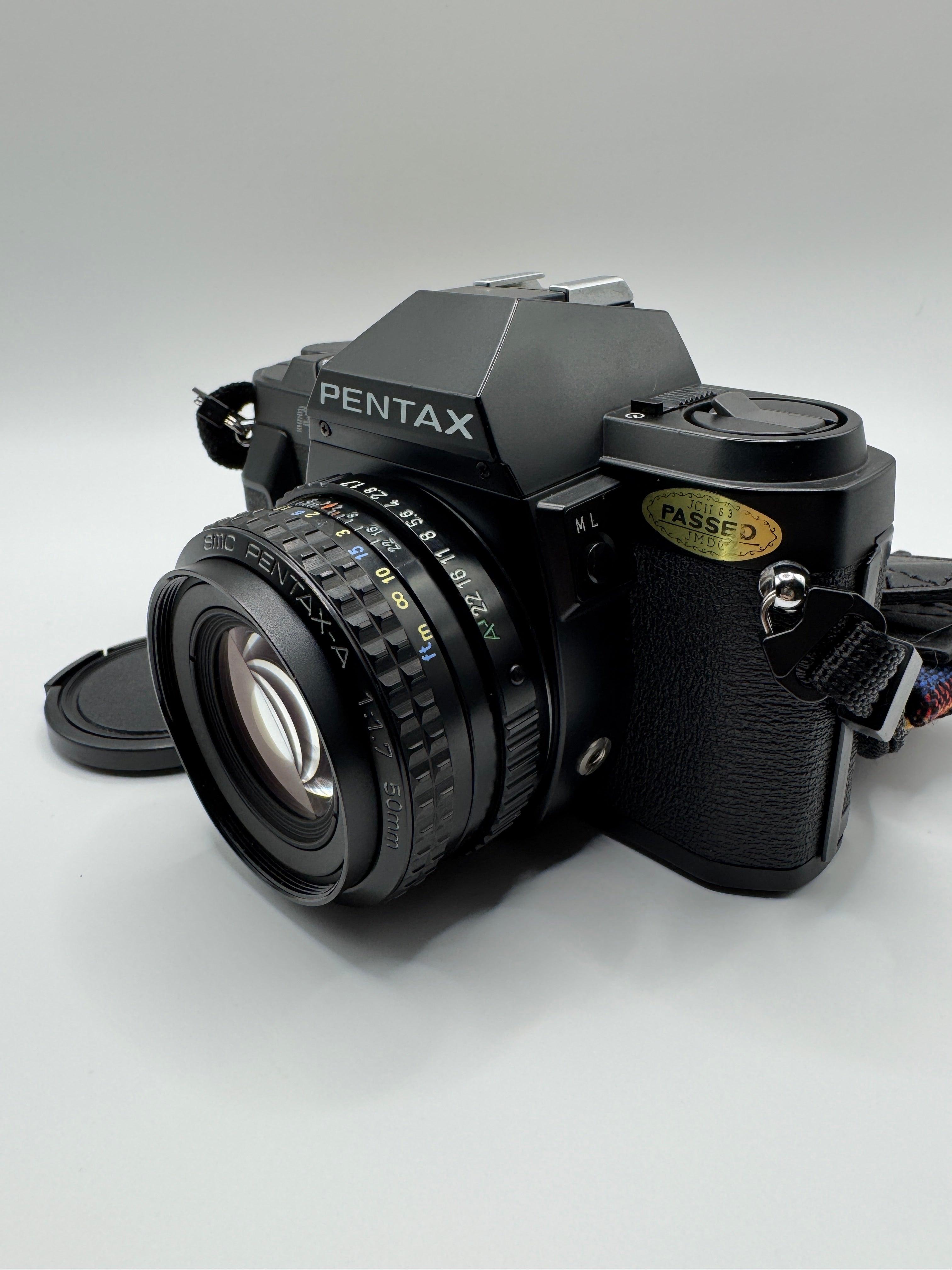 Pentax P30 35mm Film Camera + SMC Pentax-A 50mm f/1.7 Lens
Fully Tested | Very Good Condition | Ready to Shoot